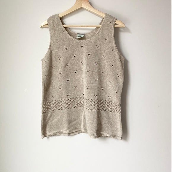 Vintage Knitted Tank Top - Picture 1 of 3
